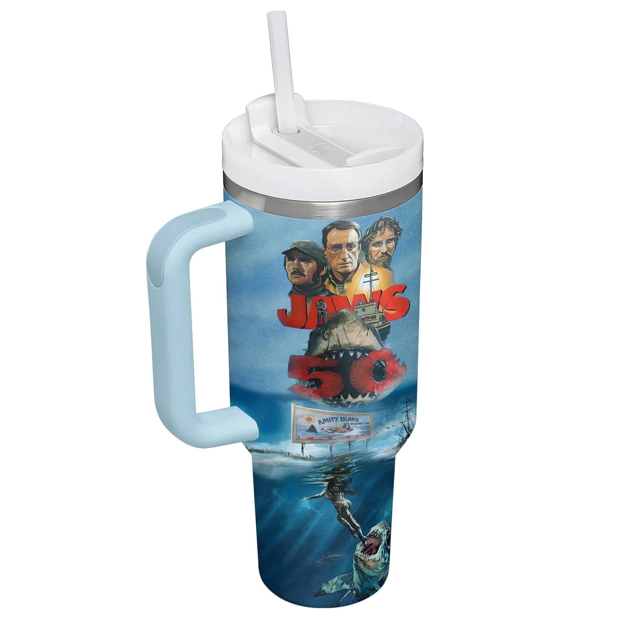 JAWS Tumbler With Handle 40oz HN
