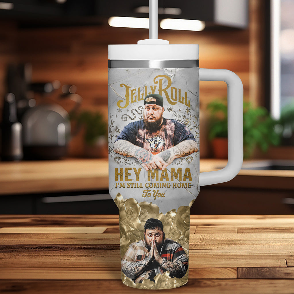 JLR Tumbler With Handle 40oz MAR